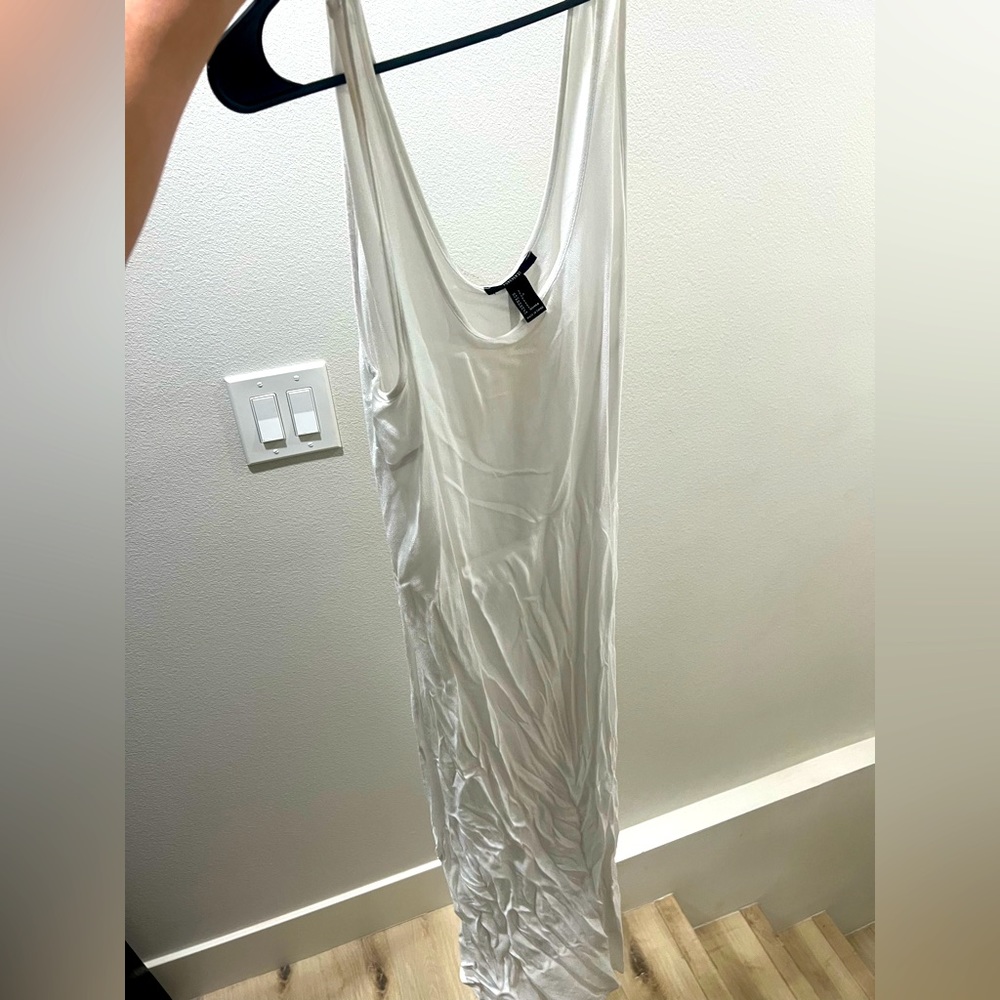 Swim cover up with slits on side